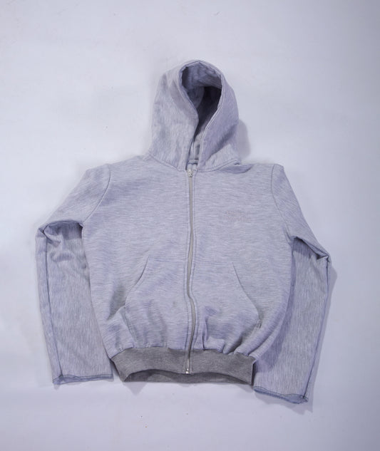 Relaxed Zip-Up - Concrete Hue