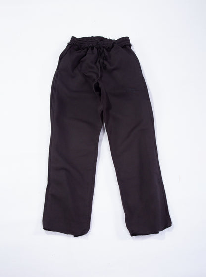 Inside Out Stitched Sweatpants - Phantom Black