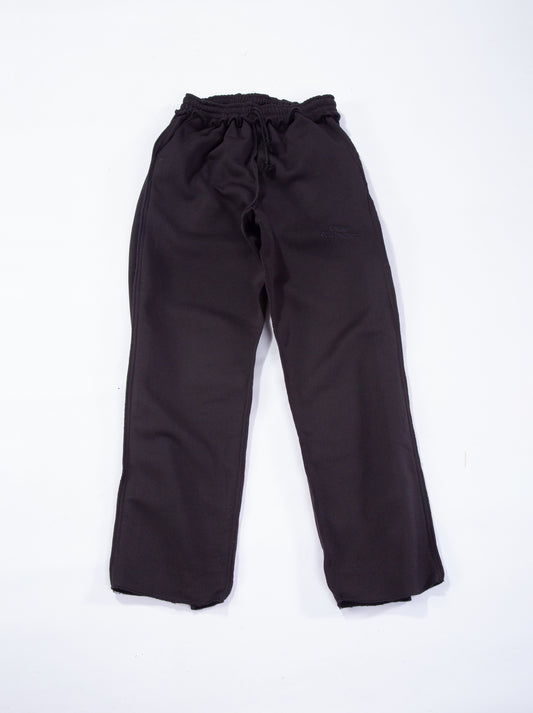 Inside Out Stitched Sweatpants - Phantom Black