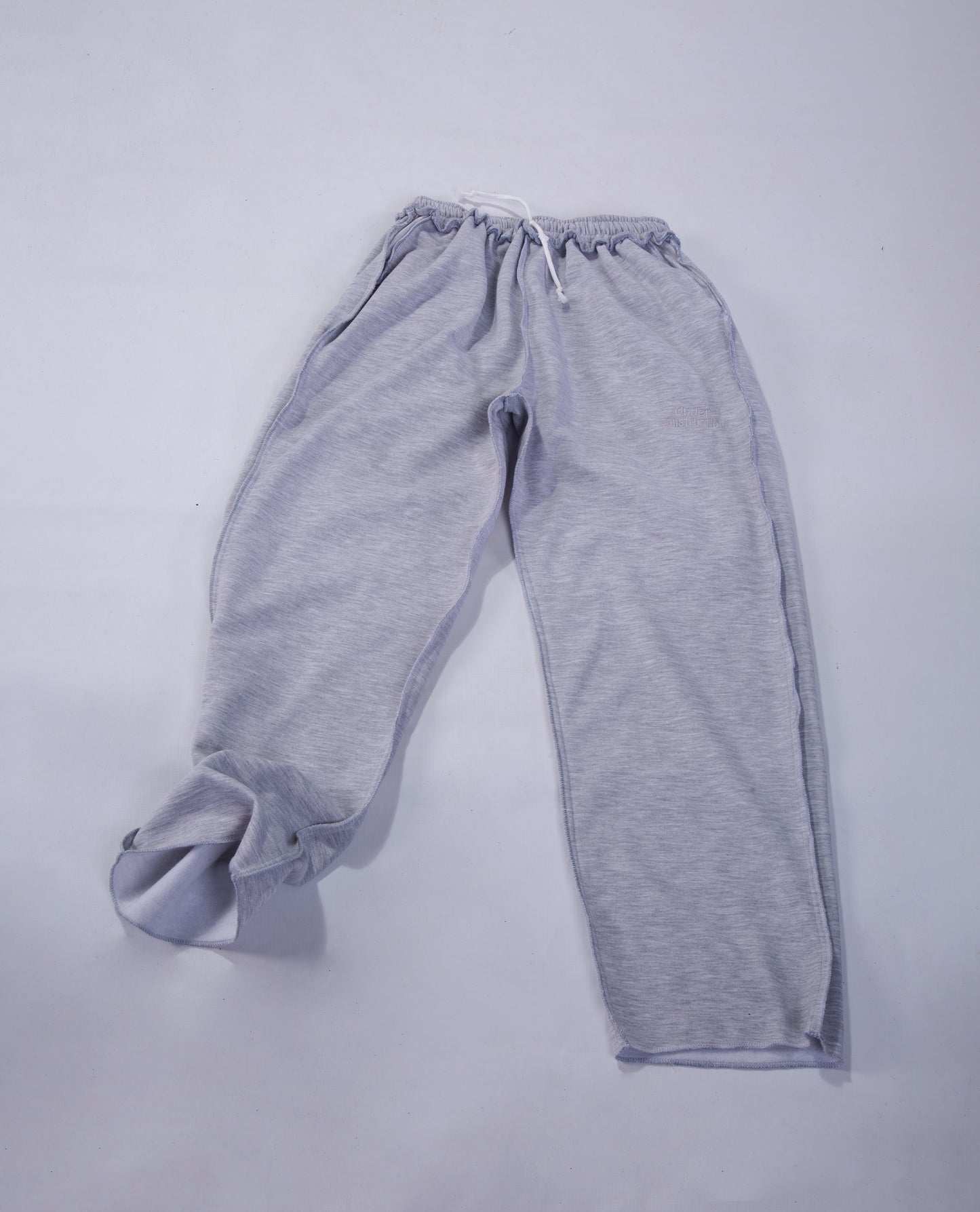 Inside Out Stitched Sweatpants - Concrete Hue